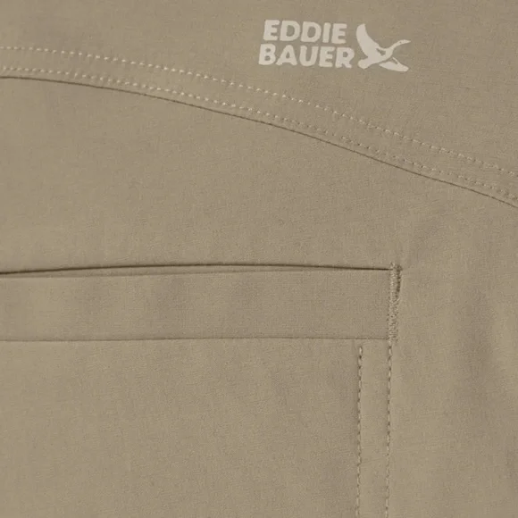 Eddie Bauer Horizon Straight Ankle Pants-Khaki - Picture 9 of 11
